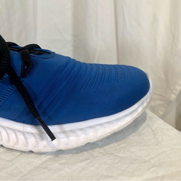 Charly Men’s Falcon Breathable Sneaker Running Shoe in Blue/White - Picture 4 of 12